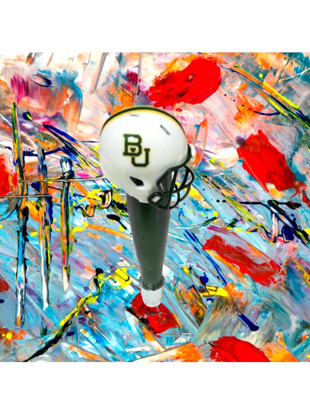 NCAA Baylor Bears Beer Tap Handle Kegerator Football Brew Ale Big12